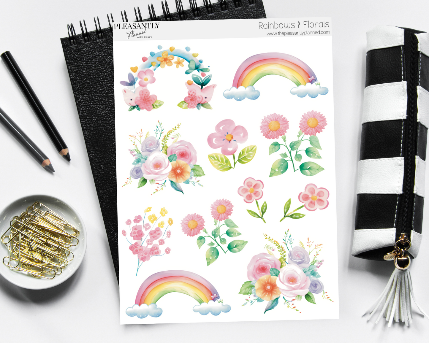 Rainbows & Florals