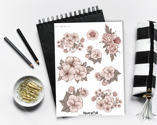 Neutral Fall Florals
